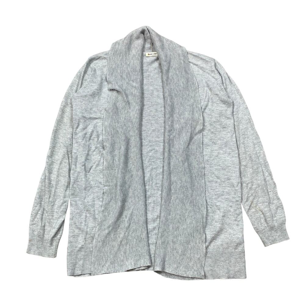 Marine Layer Wool Cashmere Open Front Cardigan Sw… - image 1